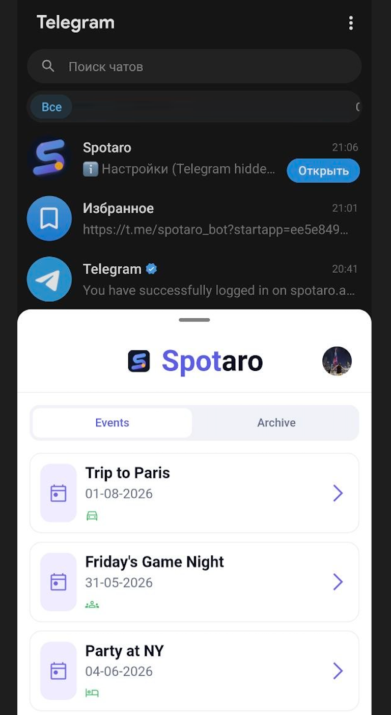 Spotaro screenshot